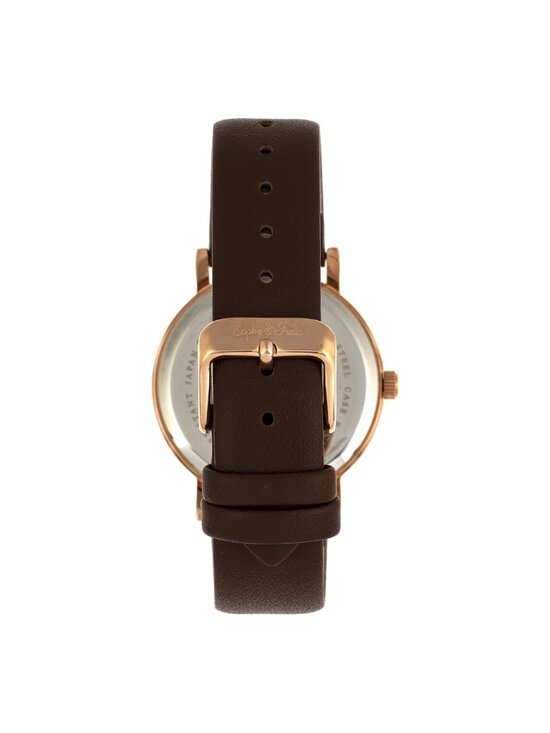 NWT Sophie And Freda Budapest Quartz White Dial Ladies Watch